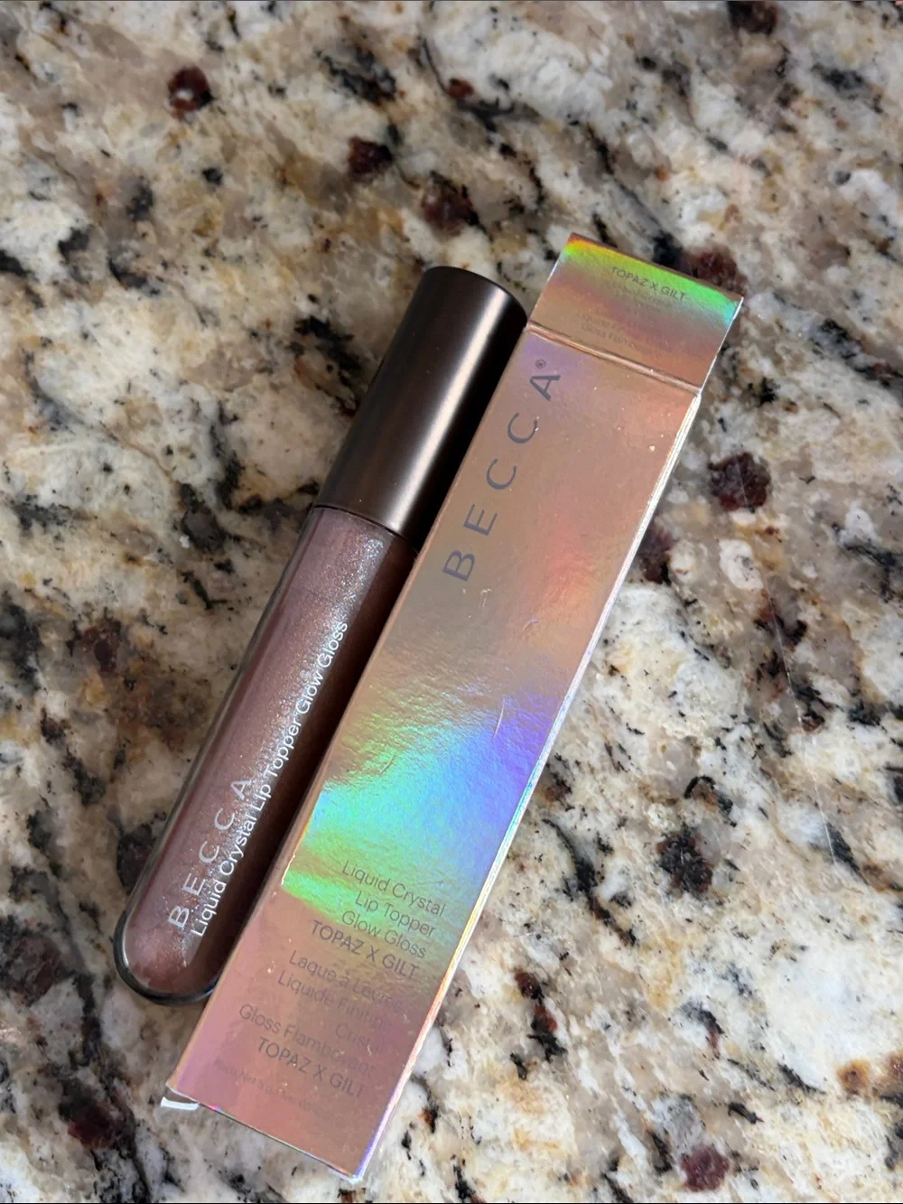 ⚡️❄️Becca Topaz x Gilt Liquid Crystal Lip Topper
